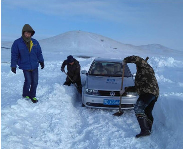 冰天雪地 服务不止